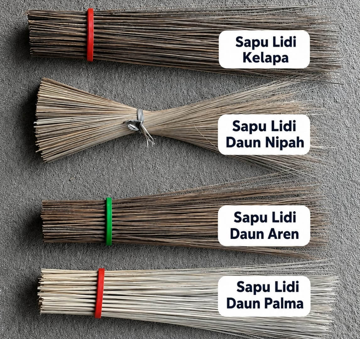 Sapu Lidi Kelapa PT Gajavarna Madhu Amrta